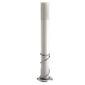 Λαμπάδα Γάμου Κούφιο Κερί Με Χάντρα 15x140cm L32E (2ΤΜΧ.) Εκρού