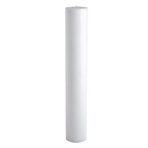 Λαμπάδα Γάμου Μασίφ Κερί 20x140cm L57E (2ΤΜΧ.) Εκρού