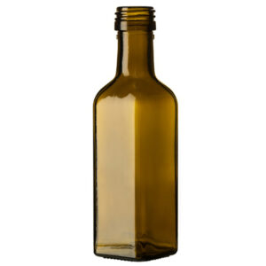 Μπουκάλι Marasca 100 ml γυάλινο uvag με καπάκι μαύρο ΡΡ 25