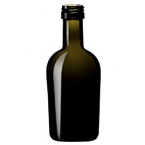Μπουκάλι Nocturne Carre 100 ml γυάλινο uvag με πώμα πλαστικό μαύρο